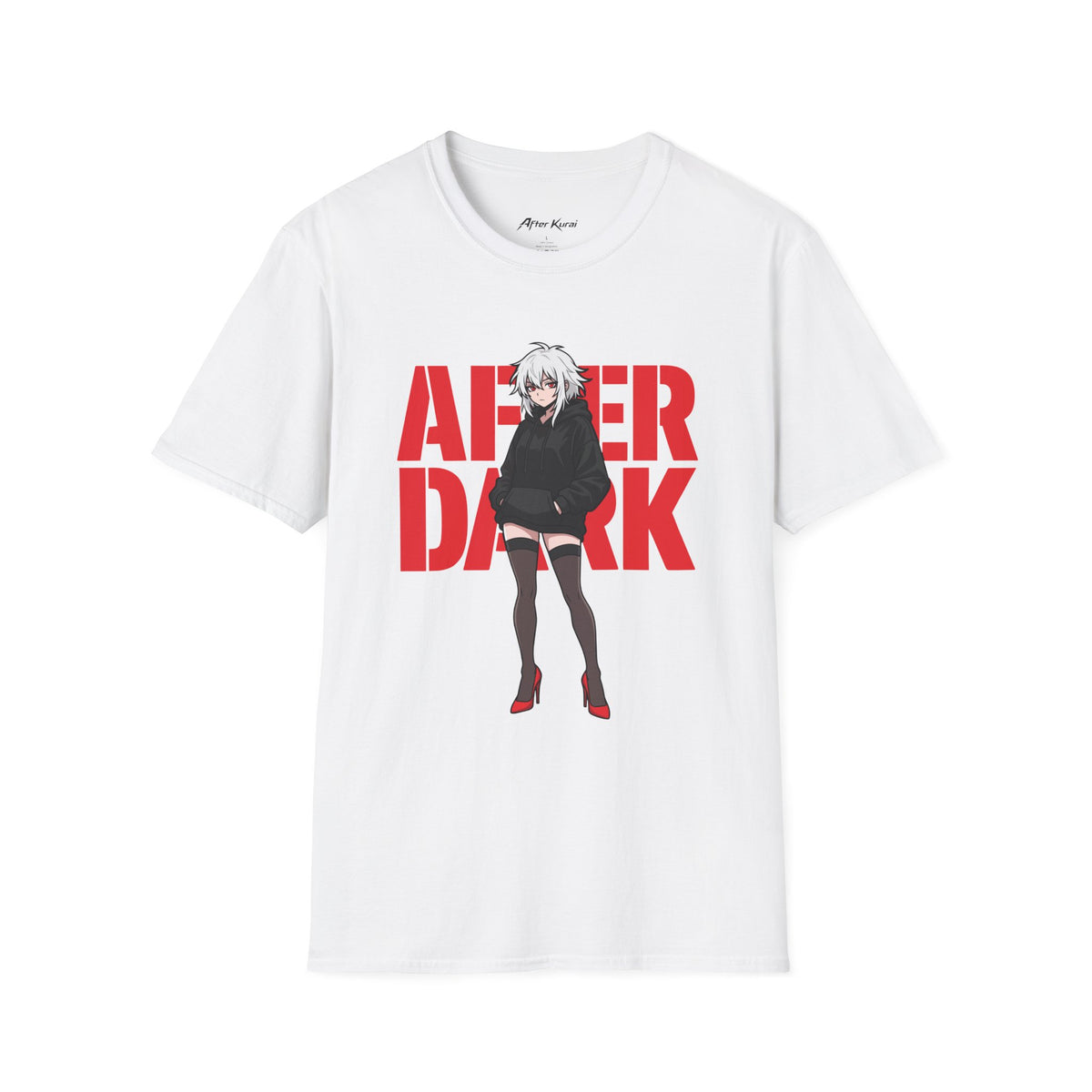 After Kurai After Dark graphic tee with moody late-night anime-inspired artwork
