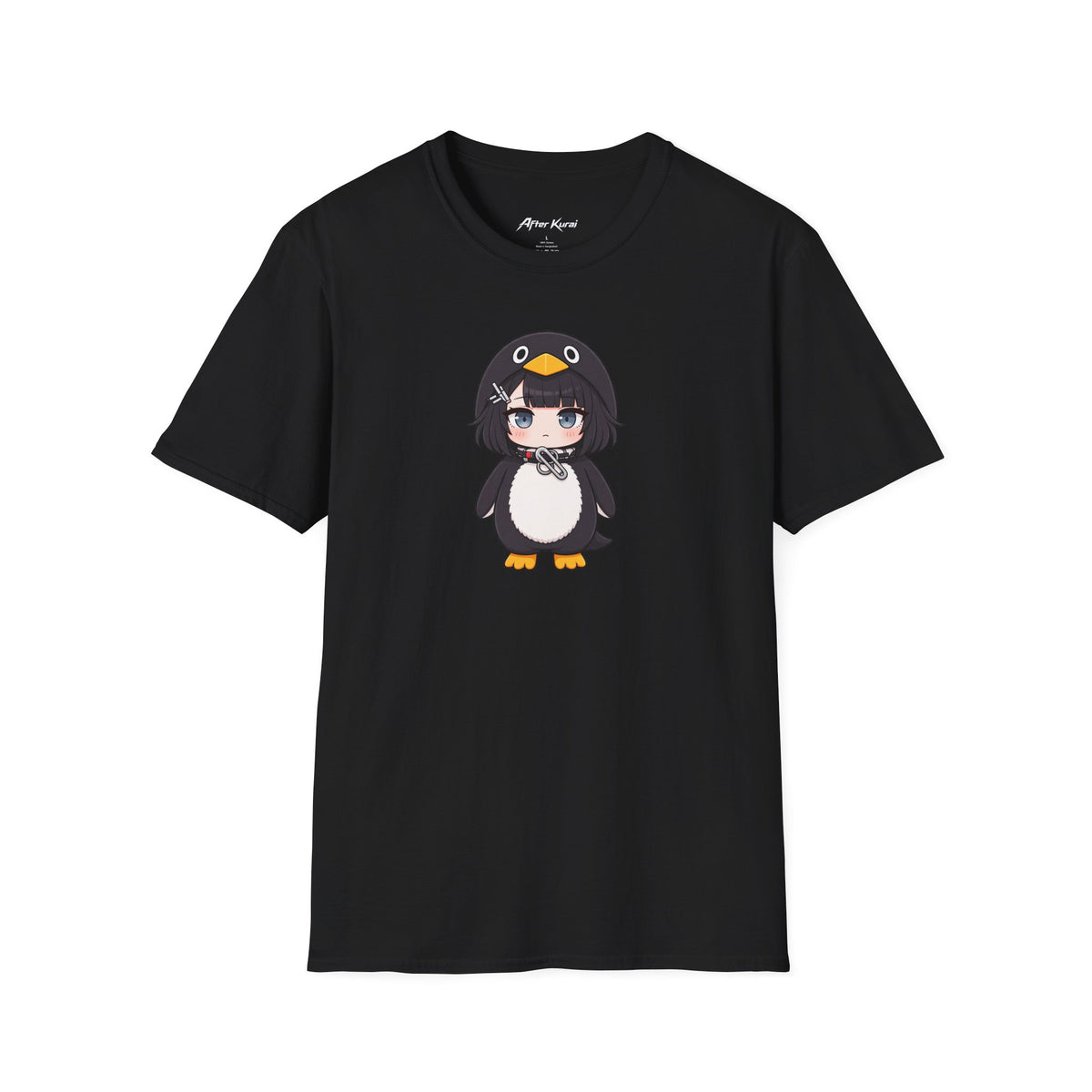 After Kurai Endministrator graphic tee with chaotic penguin meme artwork