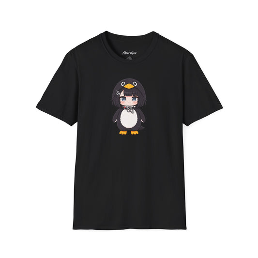 After Kurai Endministrator graphic tee with chaotic penguin meme artwork