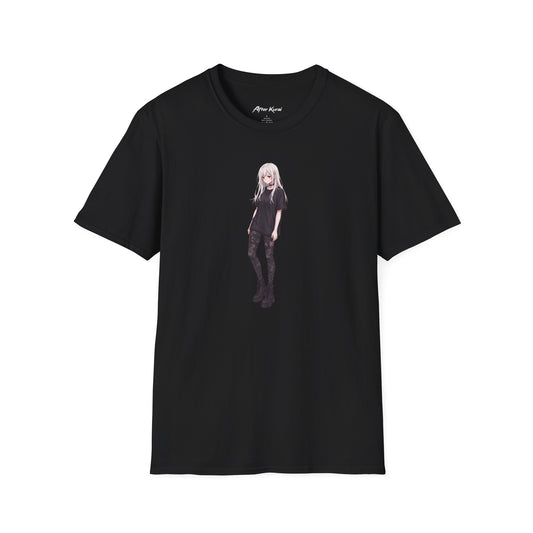 After Kurai Lost In Thought graphic tee with distant anime-inspired character artwork